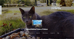 Desktop Screenshot of animalmedicalcenterofhebron.com